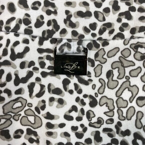 Lisette L Montreal Patterned Pencil Skirt Sz 0 - Picture 3 of 6